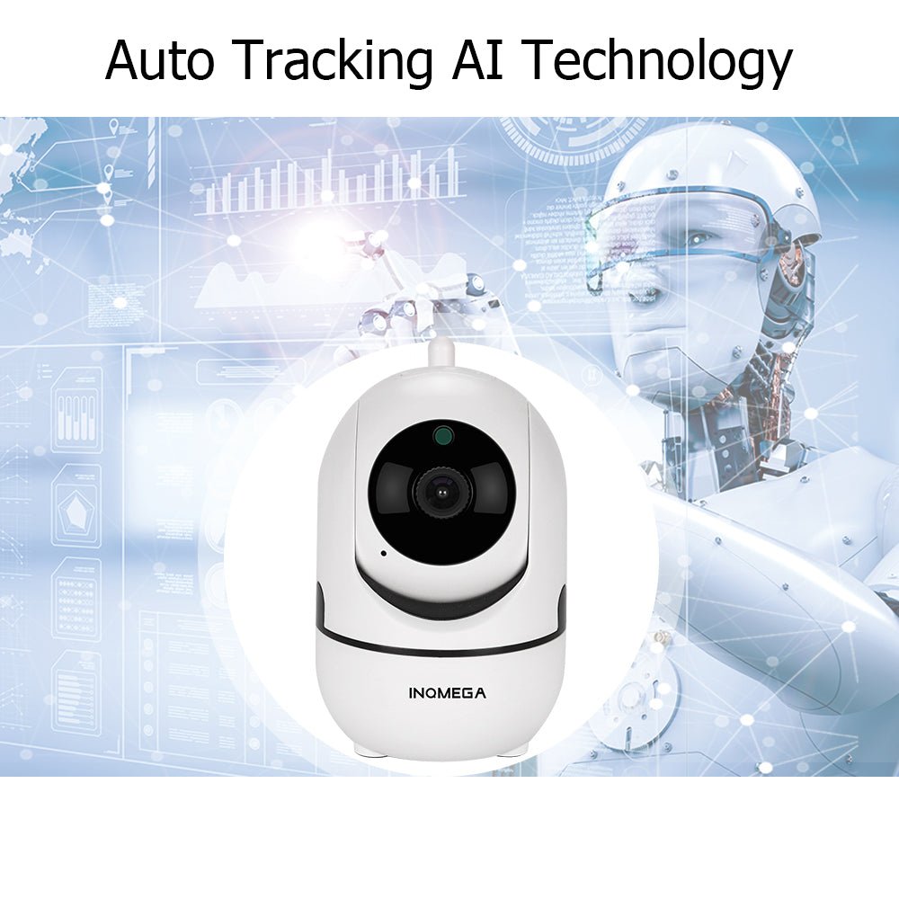 Smart Auto-Tracking WiFi Security Camera (5MP-1080P) - OZPAK Tech